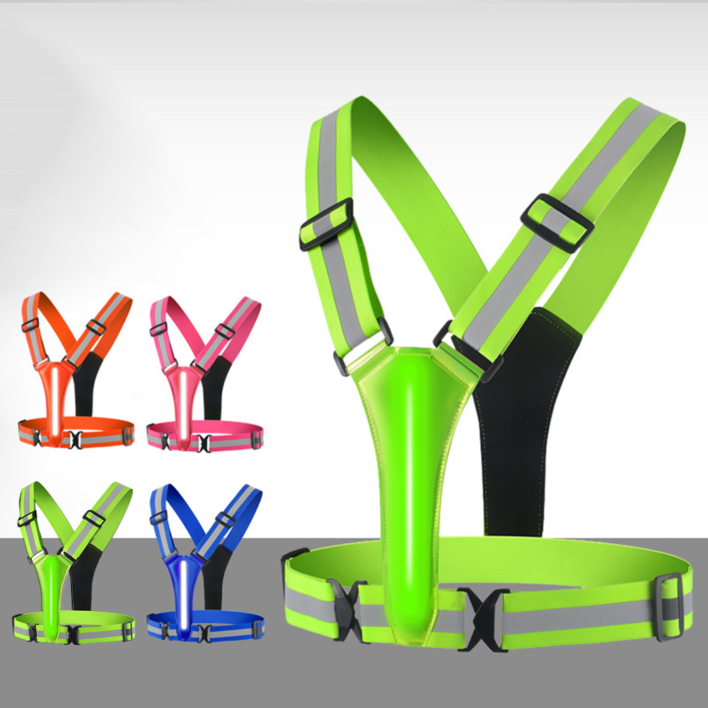Summer Nights Clothing - Odblaskowa kamizelka bezpieczeństwa na rower z