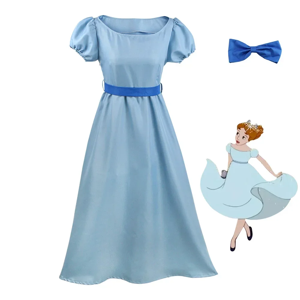 Summer Alt Clothing - Strój Księżniczki Wendy Kompletny Zestaw Sukienka