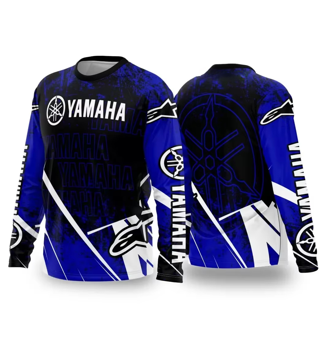 Summer Clothing Motorcycle - Letni, przewiewny kombinezon motocyklowy YAMAHA dla