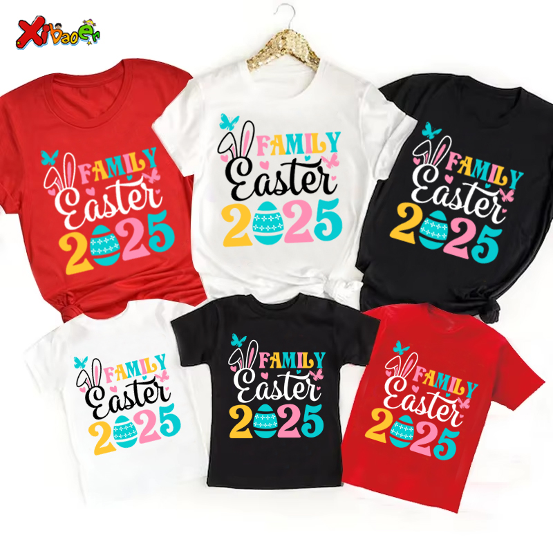 Summer Clothing New Look - Wielkanocna koszula rodzinna Party Family Matching