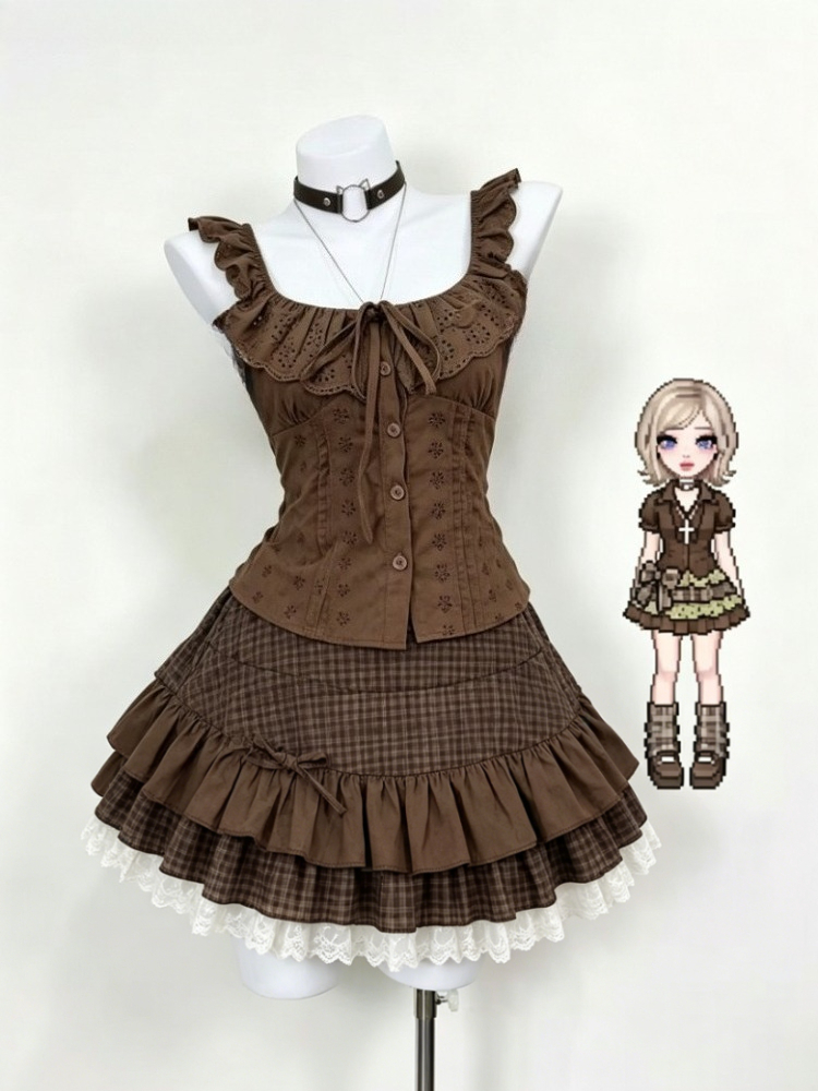 Summer Alt Clothing - Amerykańskie zestawy spódnicowe w stylu vintage
