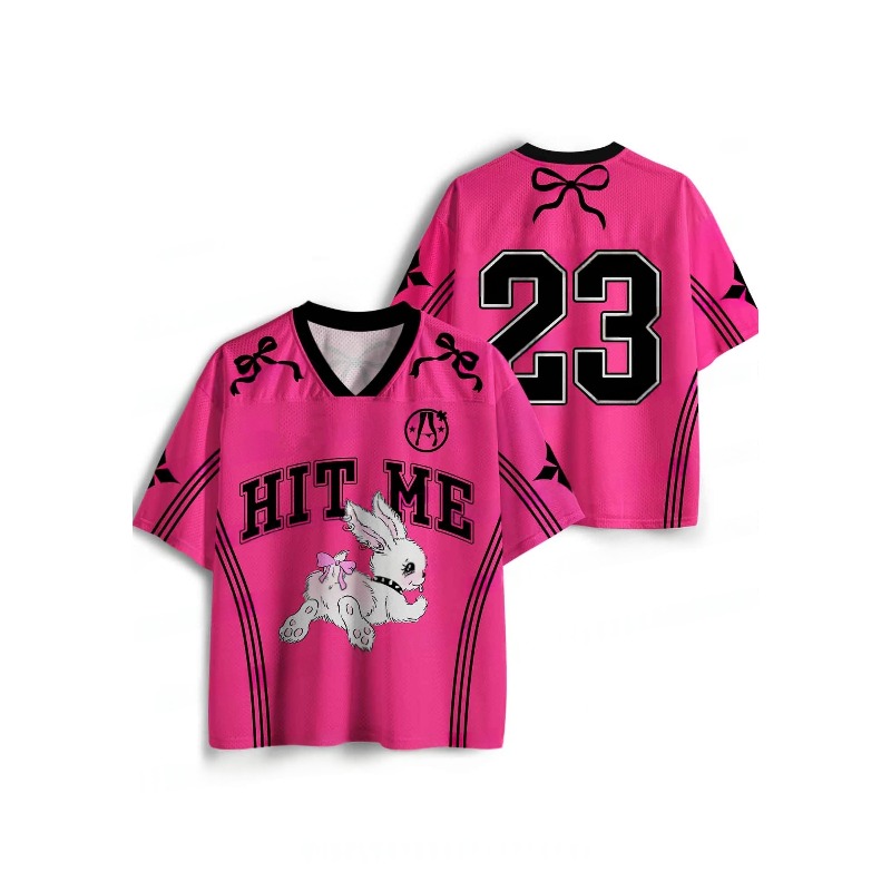 Summer Clothing Y2K - Koszulka sportowa z krótkim rękawem New
