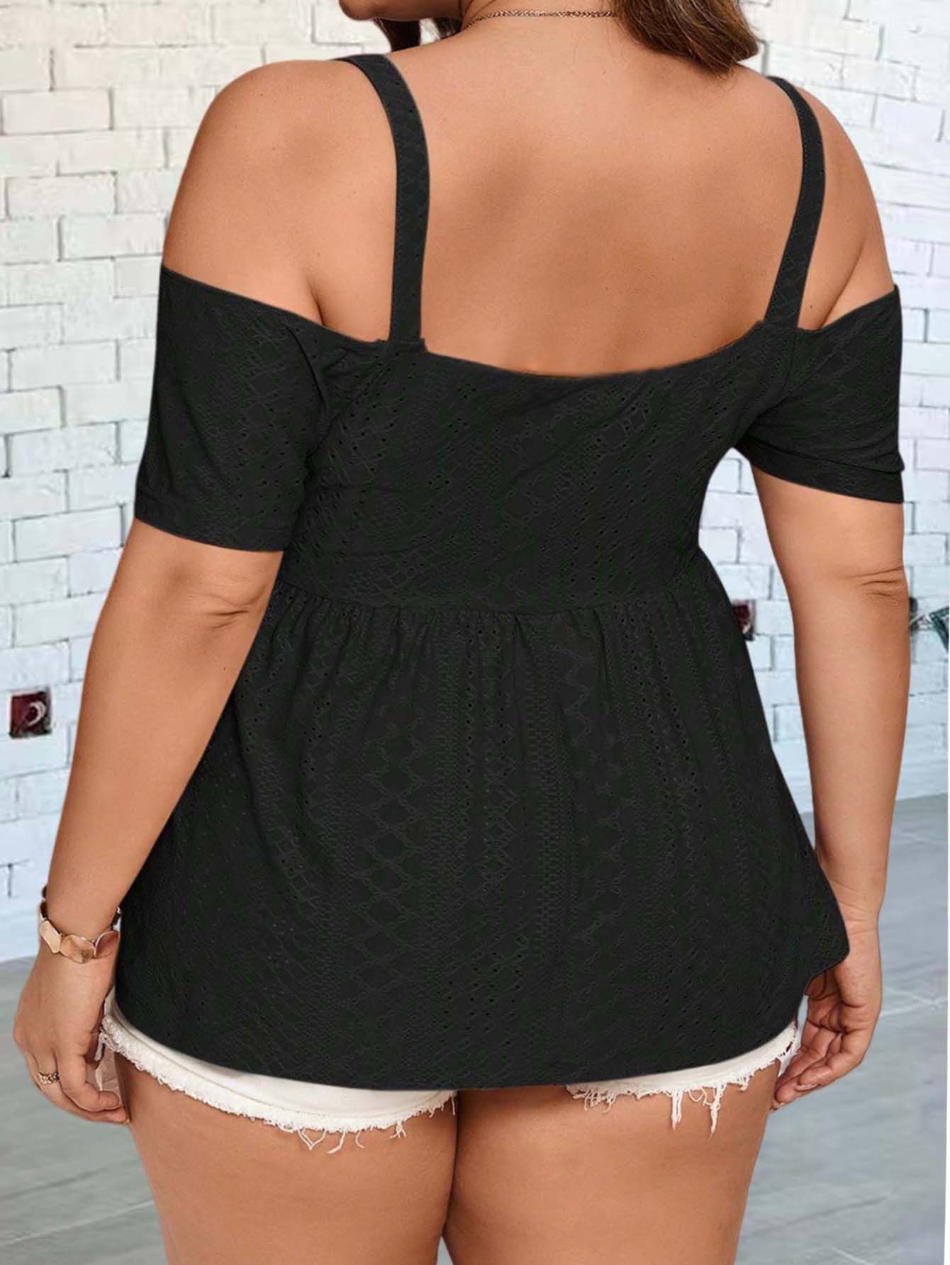 Elegancka kamizelka z odkrytym – Summer Clothing Plus Size recenzja i cena