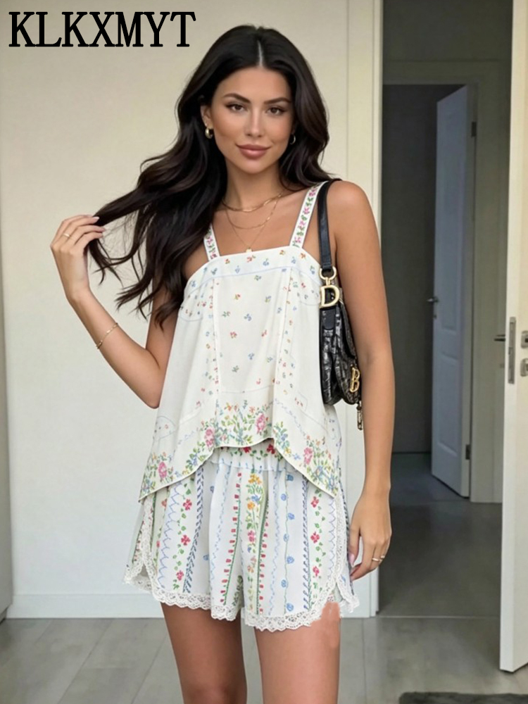 Modne komplety damskie z kwiat – Summer Vacation Clothing Women recenzja i cena