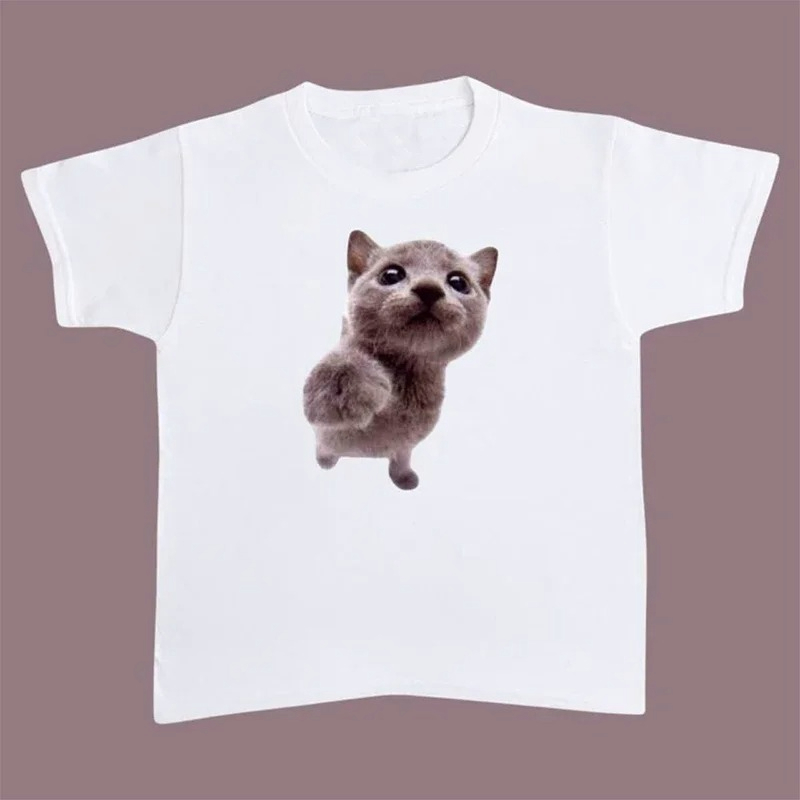 Koszulka Harajuku Cat Fairy Wo – Summer Clothing Reviews recenzja i cena