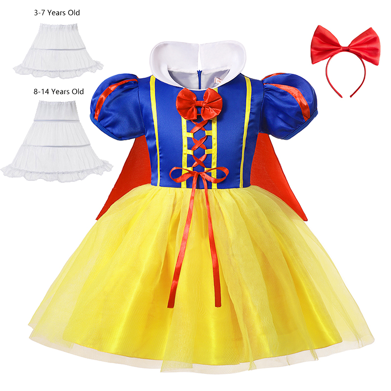 Sukienka Królewny Śnieżki dla  – Summer Clothing Kids recenzja i cena