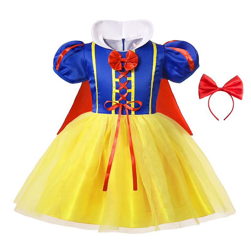 Sukienka Królewny Śnieżki dla  – Summer Clothing Kids recenzja i cena