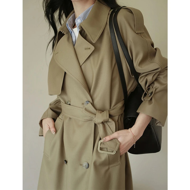 2025 Jesienny damski trencz Od – Summer Clothing Women Over 50 recenzja i cena