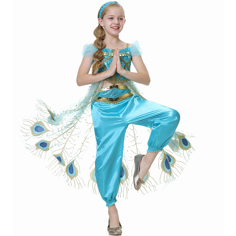 Jasmine Girls Princess Dress M – Summer Clothing Kids recenzja i cena