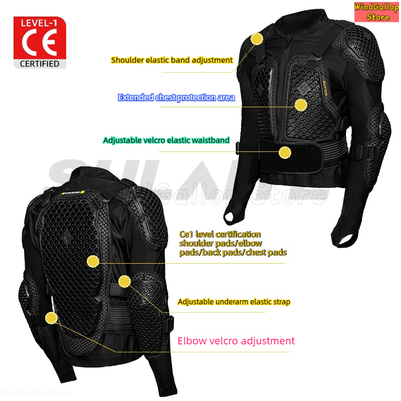 Odzież motocyklowa z ochraniac – Summer Clothing Motorcycle recenzja i cena