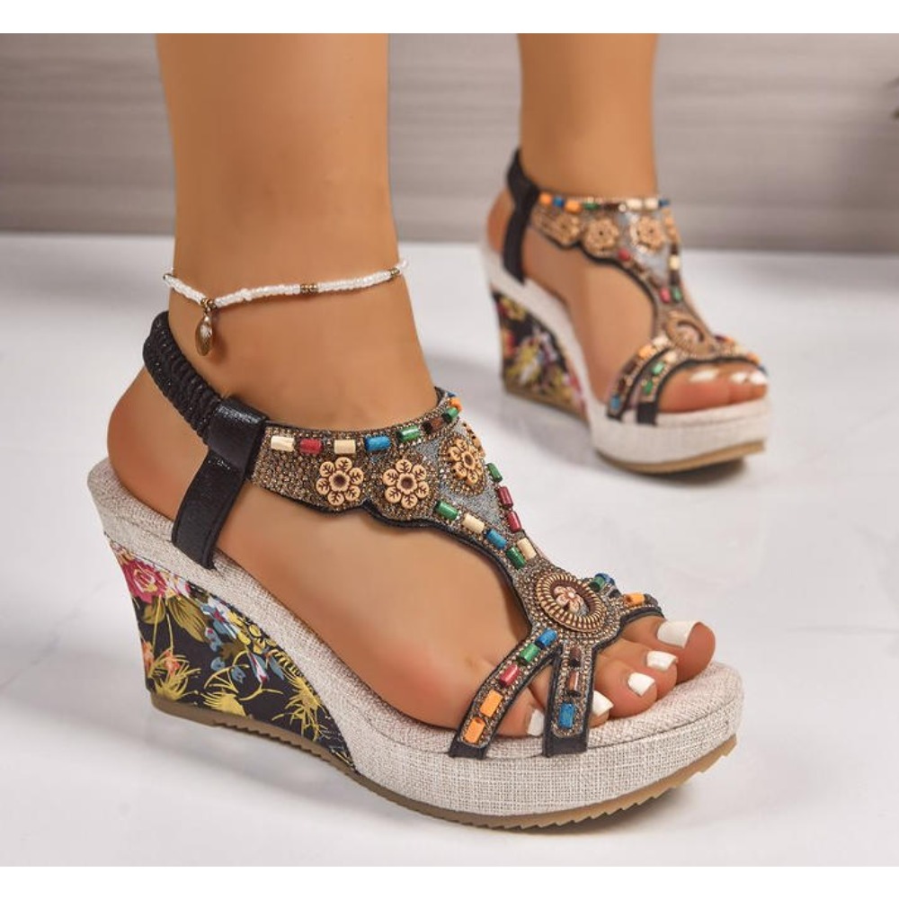 Damskie skórzane letnie sandał – Summer Clothing Plus Size recenzja i cena