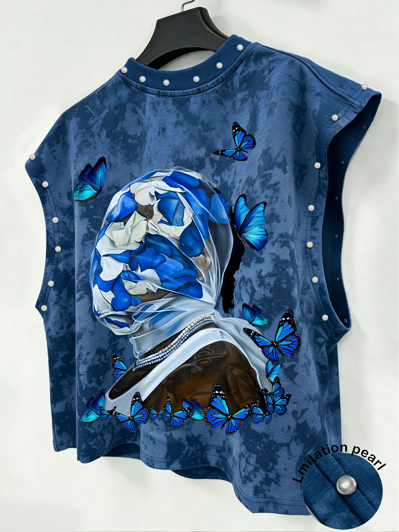 Męski bezrękawnik tie-dye, nie – Summer Rose Clothing recenzja i cena