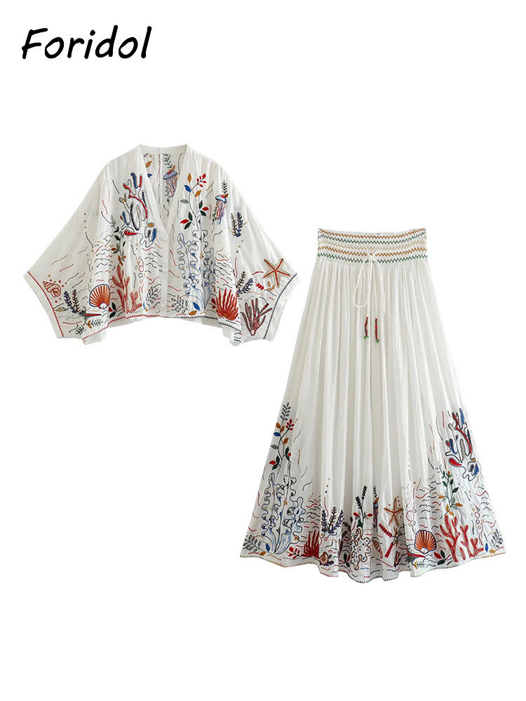 Organizm morski haft Foridol r – Summer Alt Clothing recenzja i cena