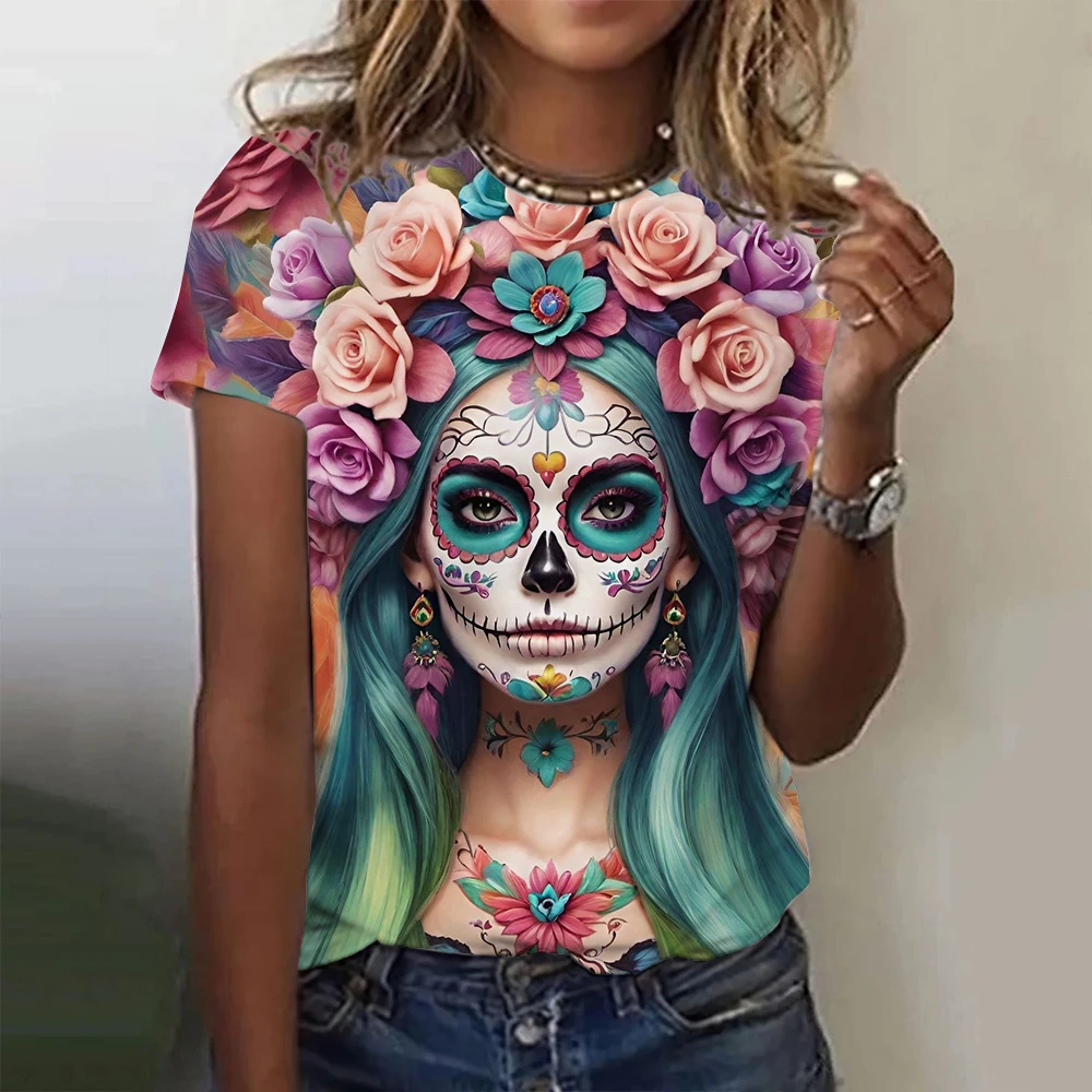 Koszulka damska z motywem meks – Summer Rose Clothing recenzja i cena