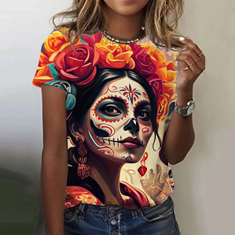 Koszulka damska z motywem meks – Summer Rose Clothing recenzja i cena