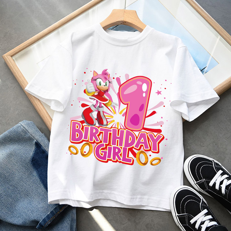 Koszulka z nadrukiem Sonica z  – Summer Rose Clothing recenzja i cena
