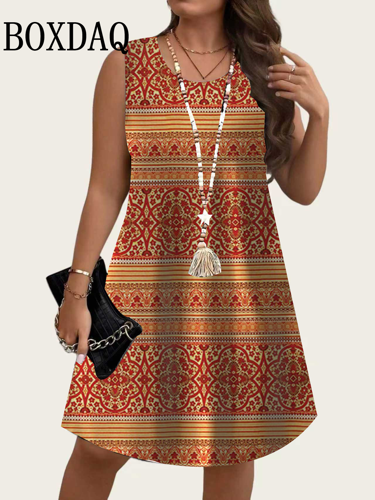 Letnie sukienki damskie bez rę – Summer Vacation Clothing Women recenzja i cena