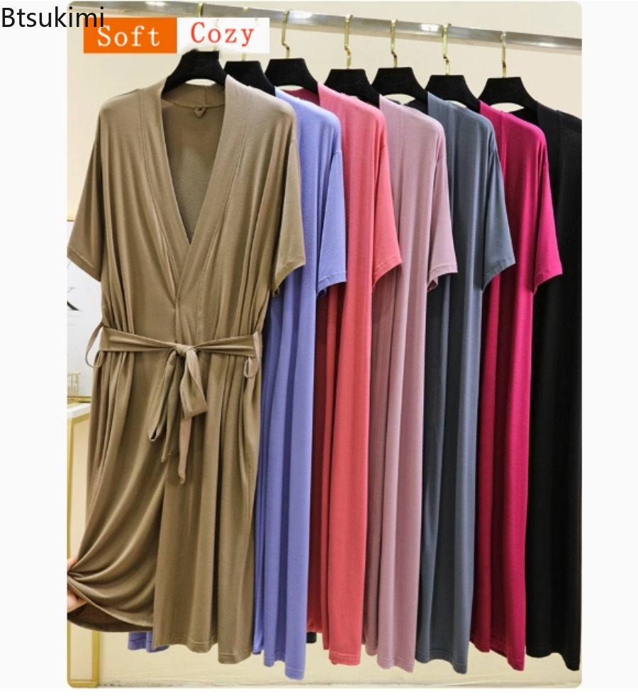 Miękkie szlafroki modalne dams – Summer Nights Clothing recenzja i cena