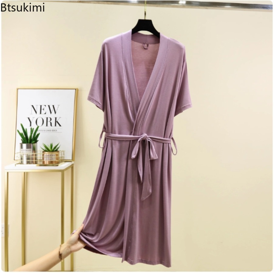 Miękkie szlafroki modalne dams – Summer Nights Clothing recenzja i cena