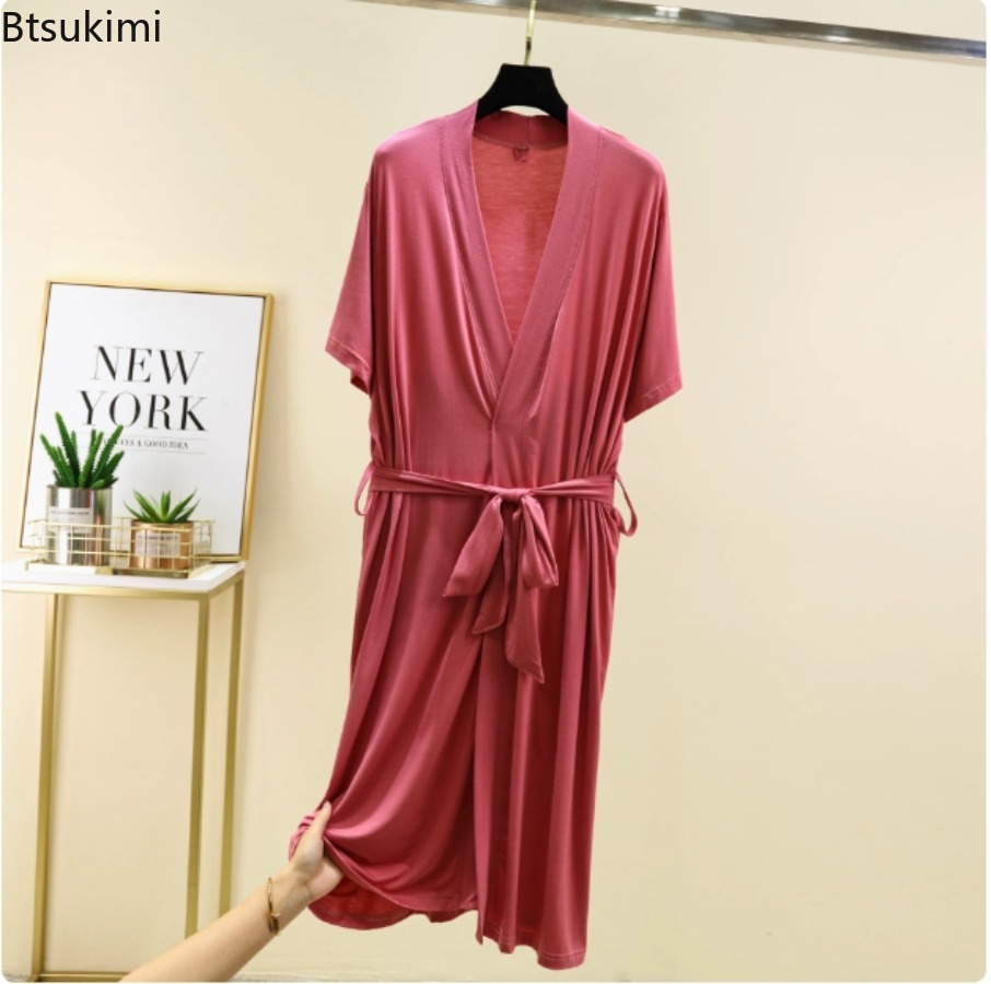 Miękkie szlafroki modalne dams – Summer Nights Clothing recenzja i cena