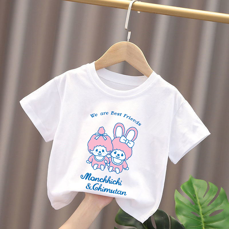 Koszulki dla dzieci Monchhichi – Summer Clothing Kids recenzja i cena