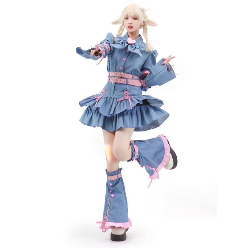 2024 Denim Sweetheart Y2k Set  – Summer Clothing Y2K recenzja i cena