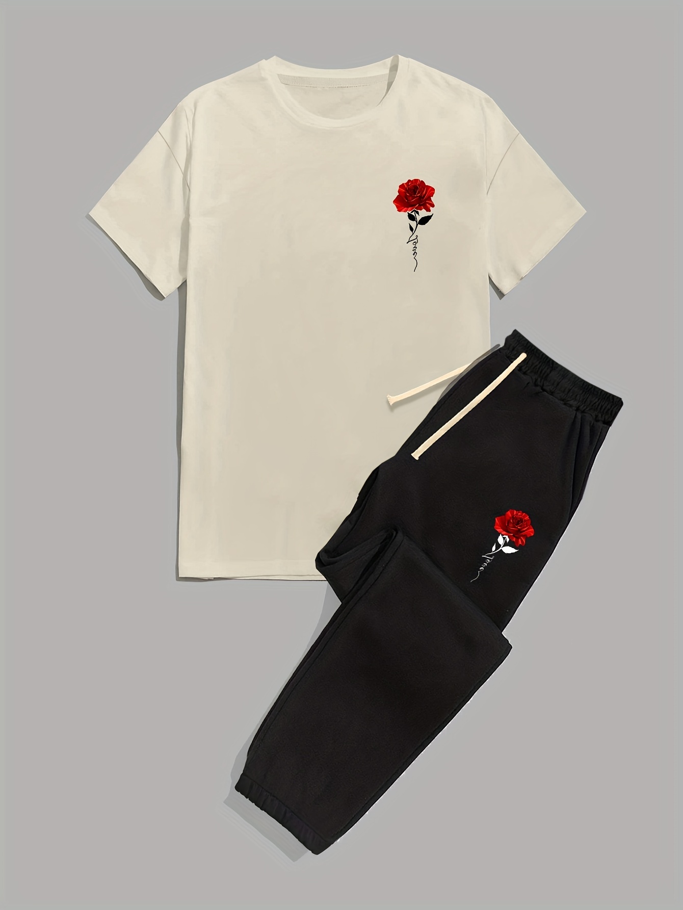 Męska moda nowa letnia koszulk – Summer Rose Clothing recenzja i cena