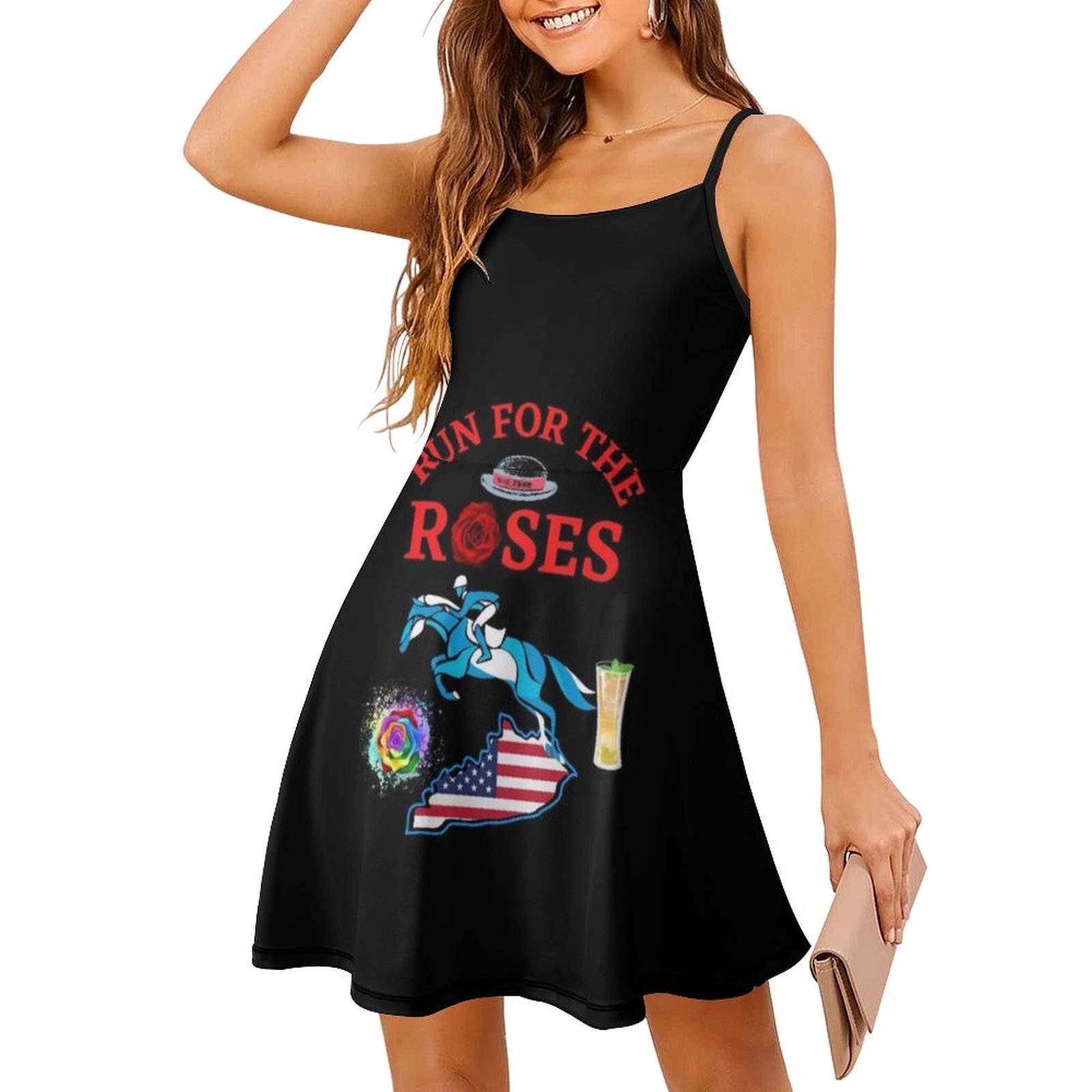 Sukienka damska Run For The Ro – Summer Rose Clothing recenzja i cena