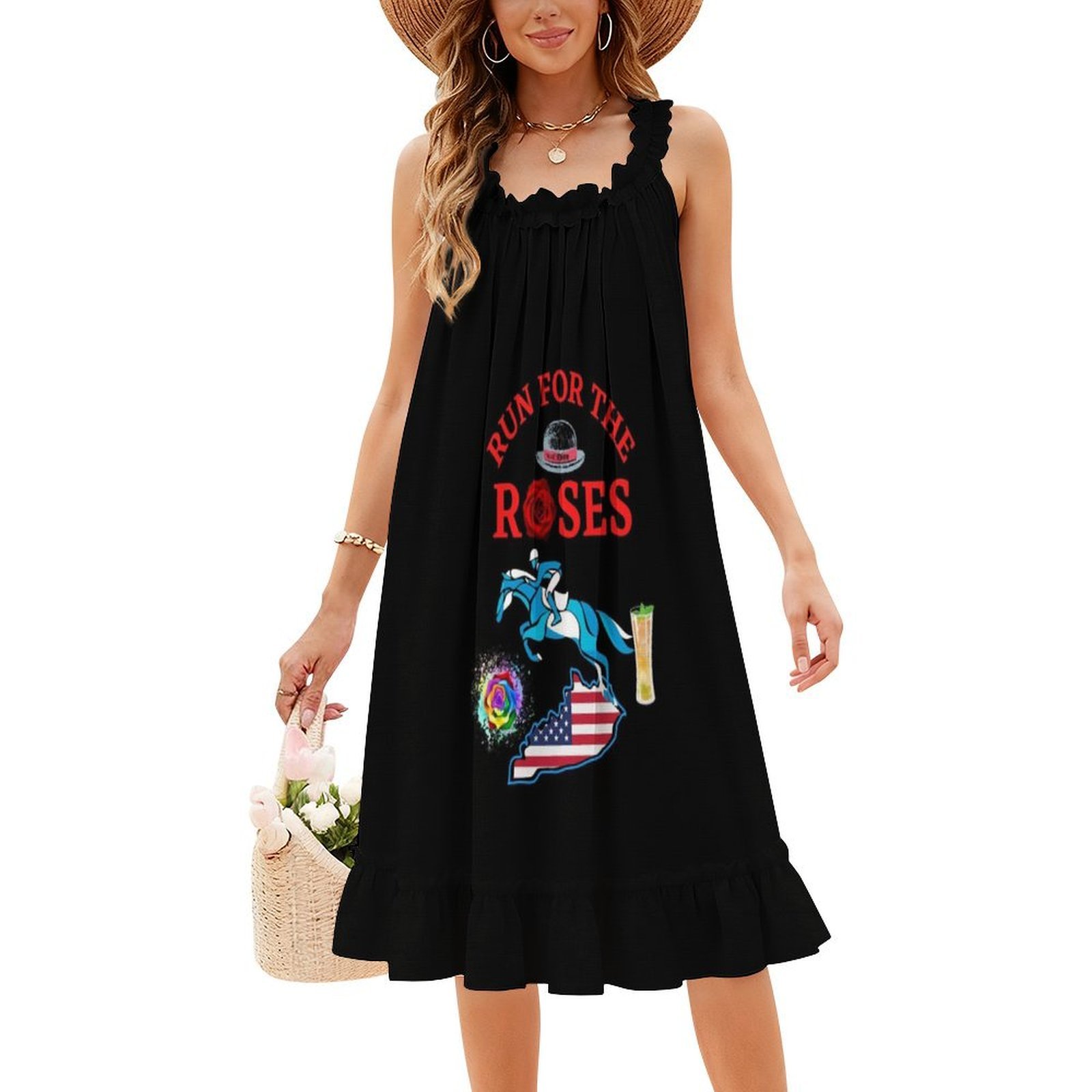 Sukienka damska Run For The Ro – Summer Rose Clothing recenzja i cena