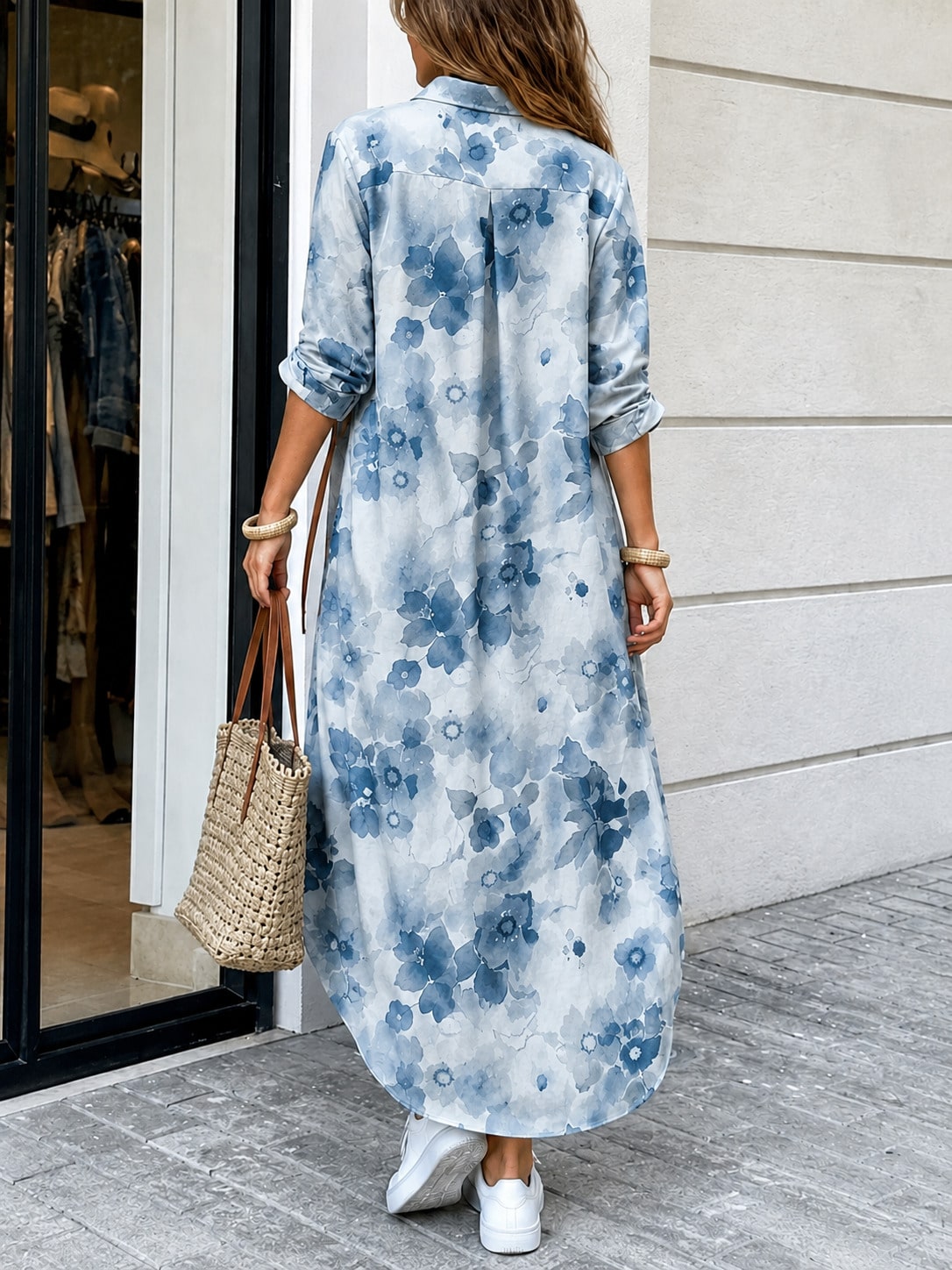 Letnia, luźna sukienka koszulo – Summer Vacation Clothing Women recenzja i cena