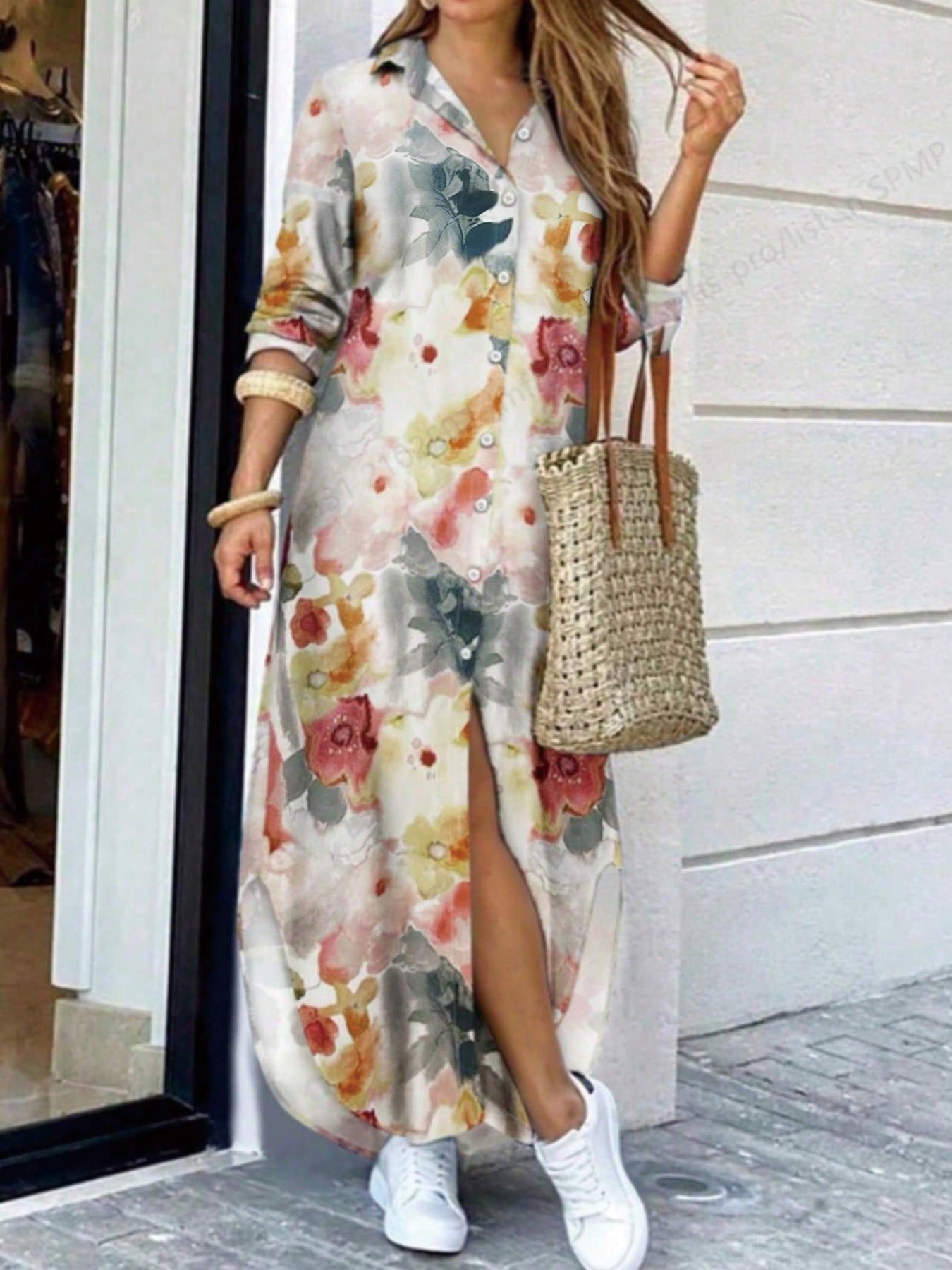 Letnia, luźna sukienka koszulo – Summer Vacation Clothing Women recenzja i cena